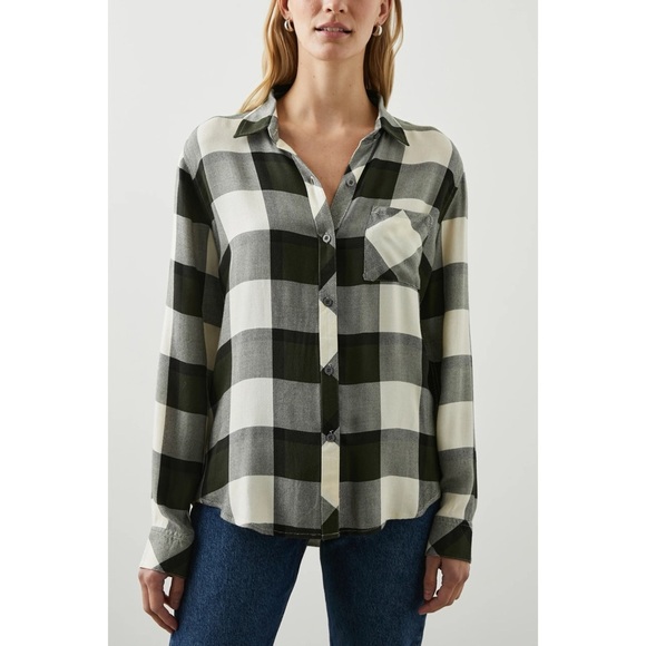 Rails Hunter Shirt Plaid Rosemary Onyx Size XL - Picture 1 of 13